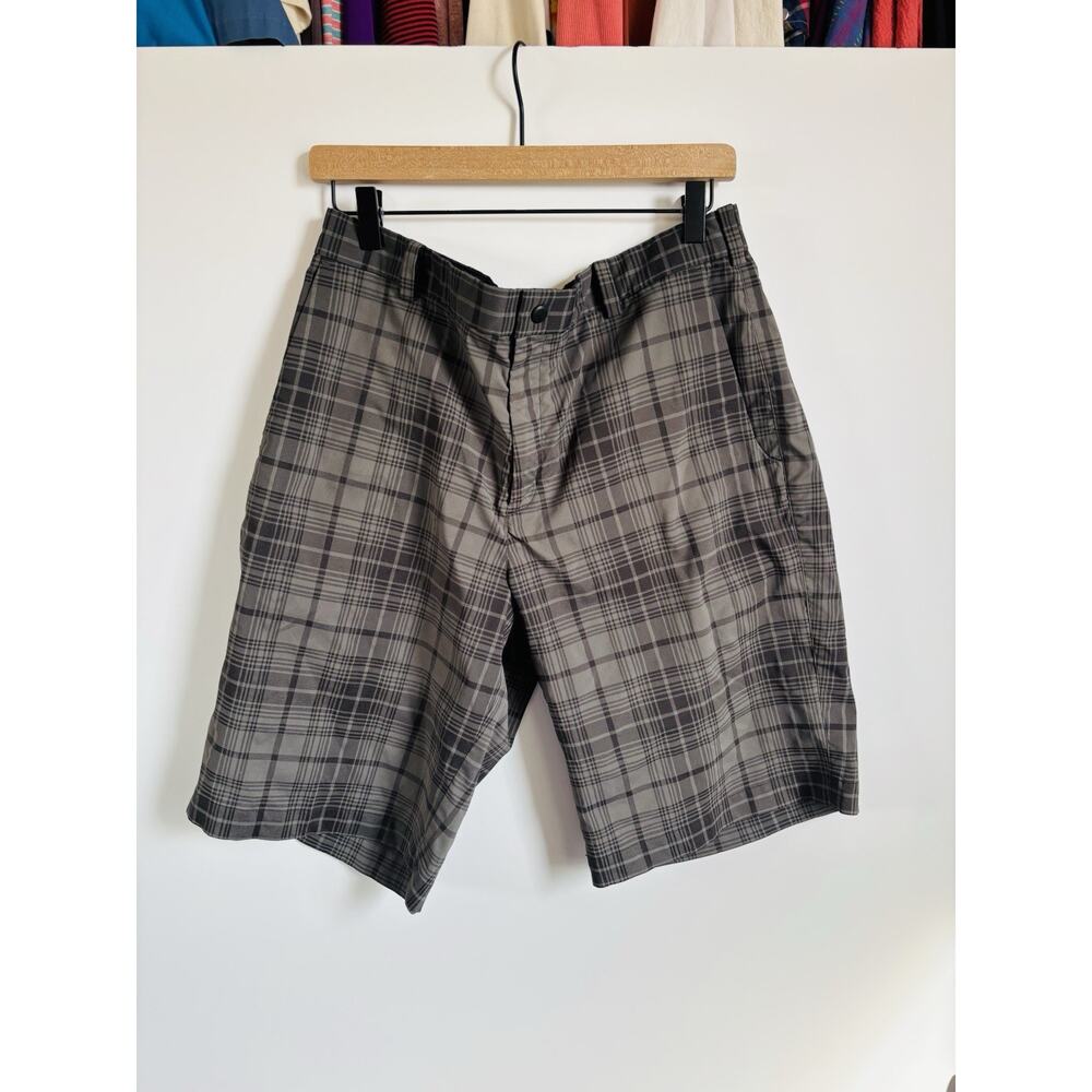 Men's Nike Golf Dri-Fit Tour Performance Standard Fit Shorts Size 34 Plaid